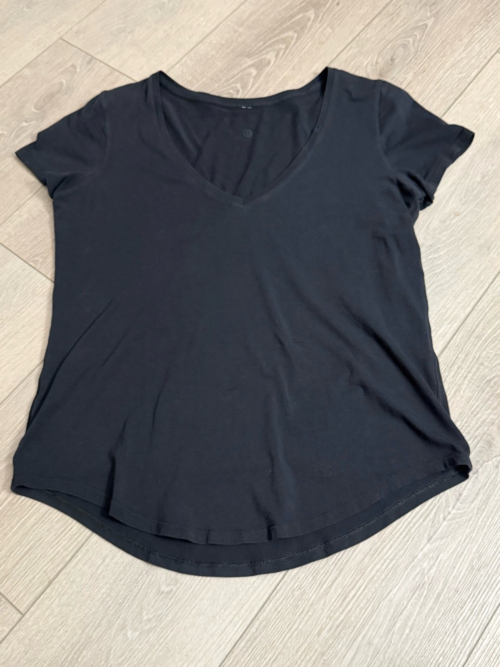 Lululemon Classic Black V-Neck Women's Top